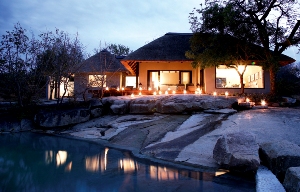 Private Granite Suite - View from River at Londolozi